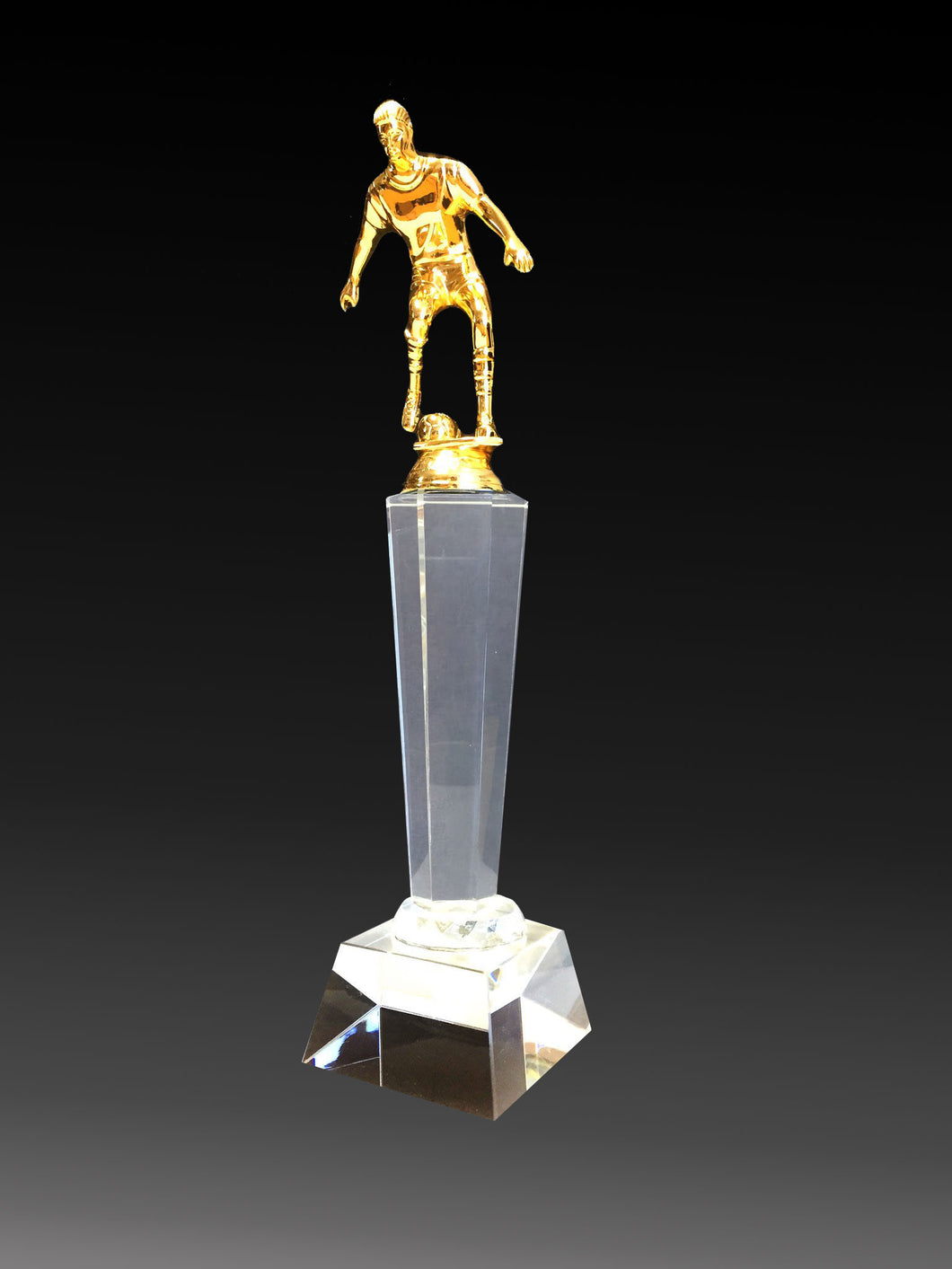 C74 Soccer Crystal Trophy