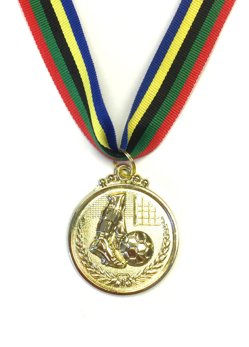 M11 Gold Soccer Medal