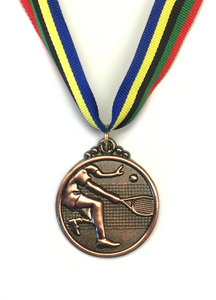 M12 Bronze Tennis Medal