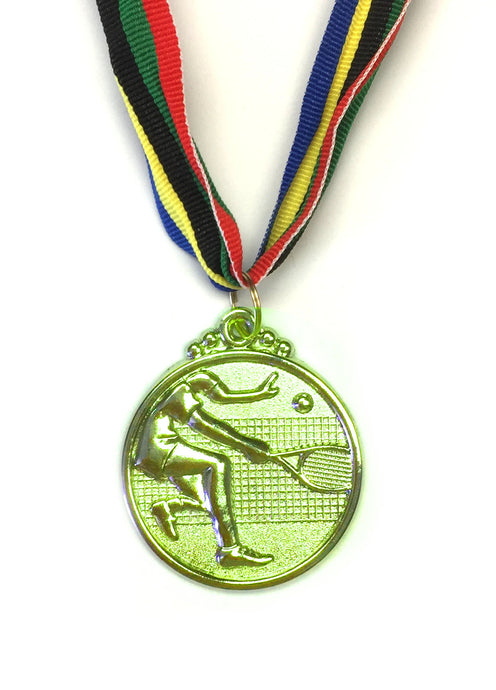 M12 Gold Tennis Medal