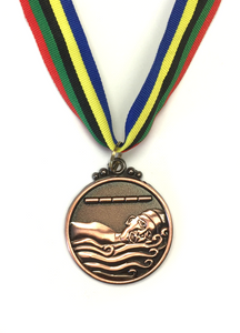 M13 Bronze Swimming Medal