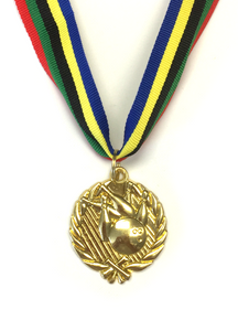 M15 Gold Bowling Medal