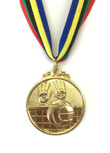 M16 Gold Volleyball Medal