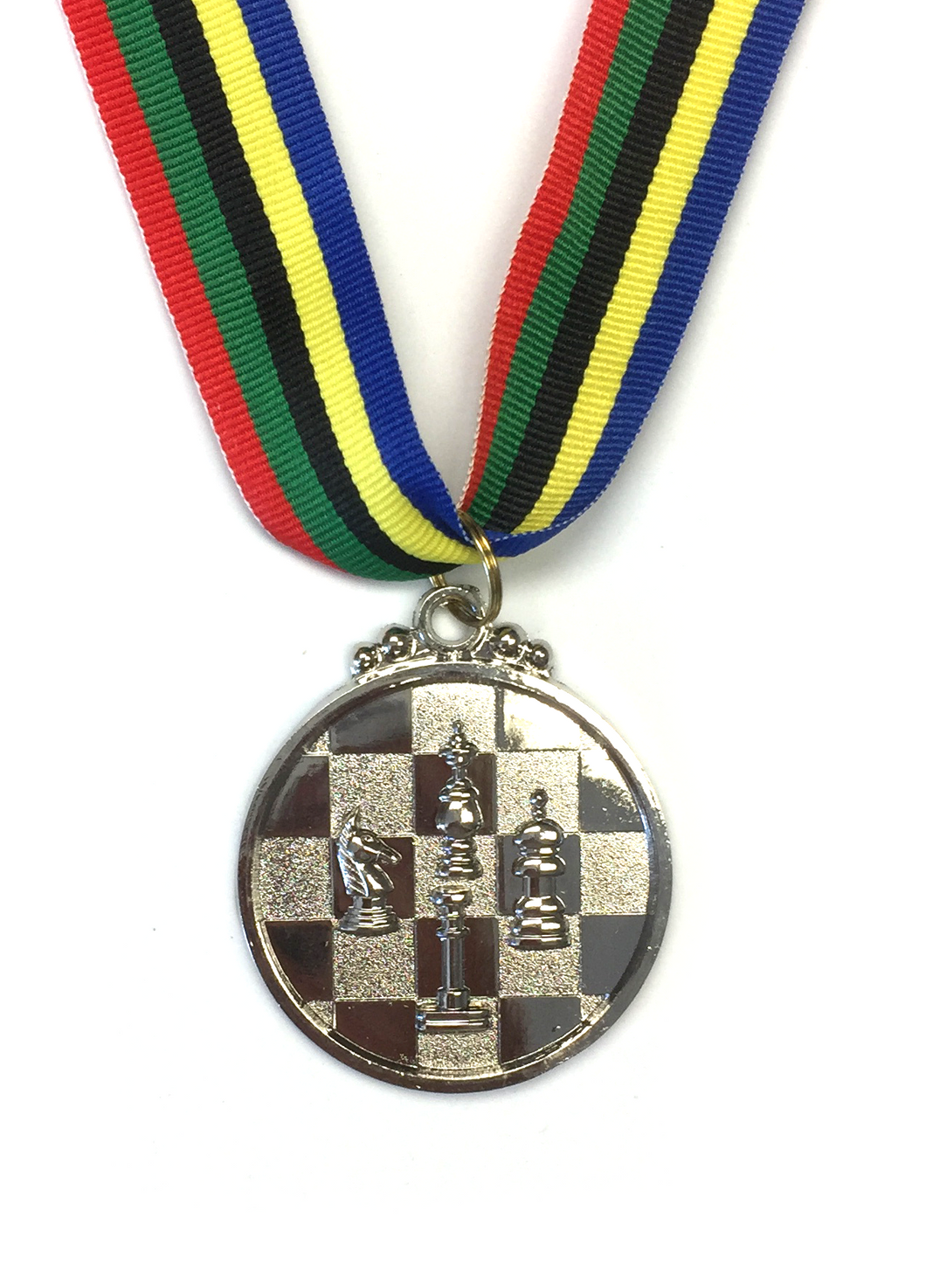 M32 Silver Chess Medal 5cm Diameter