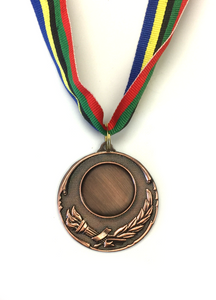 M5 Blank Bronze Medal 5cm Diameter