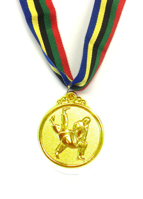 M9 Gold Wrestling Medal 5cm Diameter