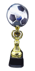 T249 Large PLASTIC SOCCER BALL TROPHY