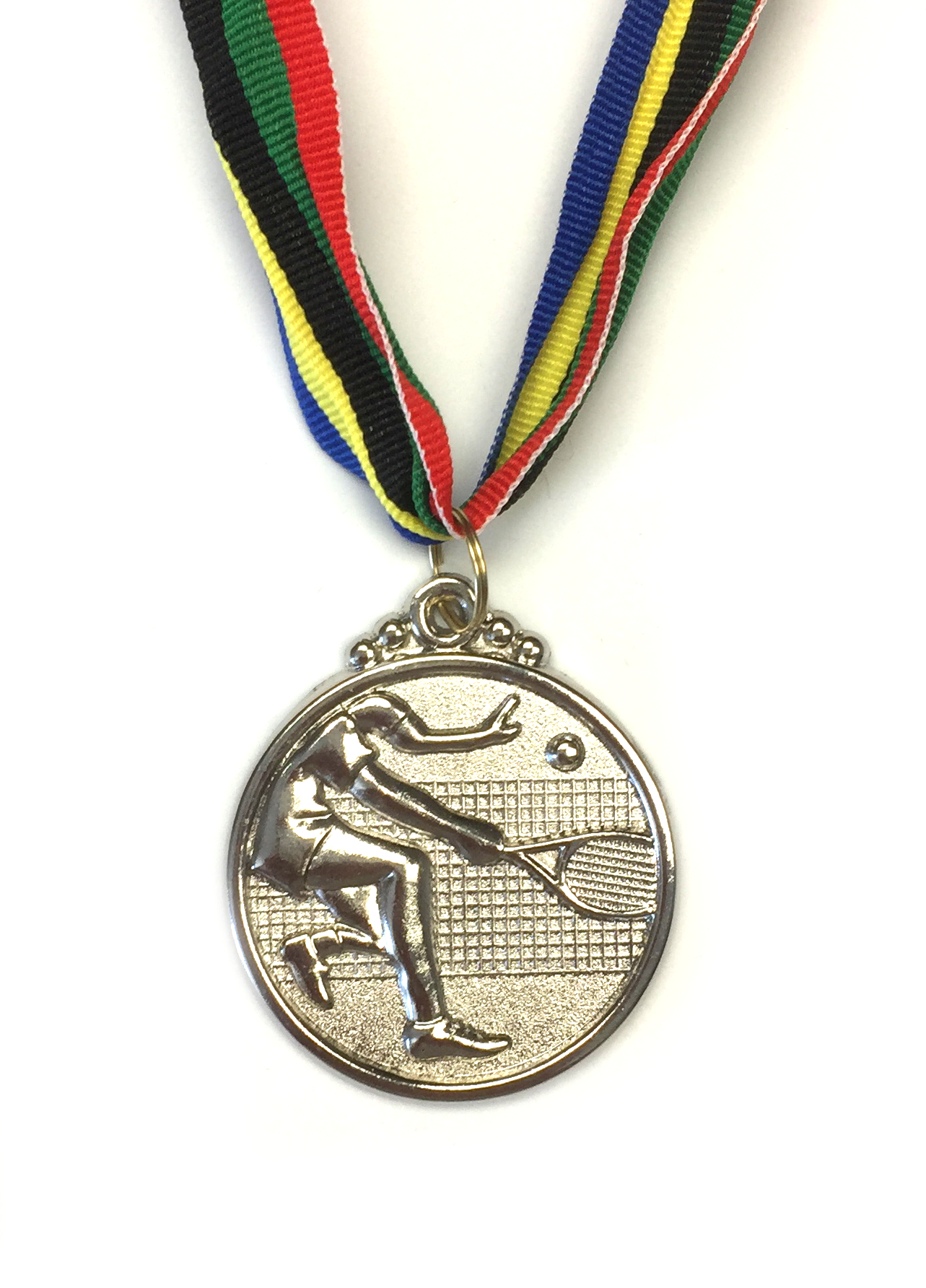 M12 Silver Tennis Medal