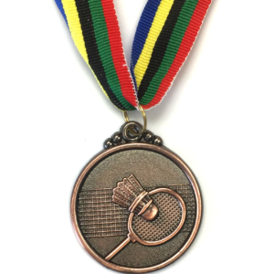 M22 Bronze Badminton Medal