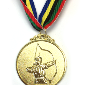 M27 Gold Archery Medal 6.5cm Diameter