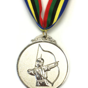 M27 Silver Archery Medal 6.5cm Diameter