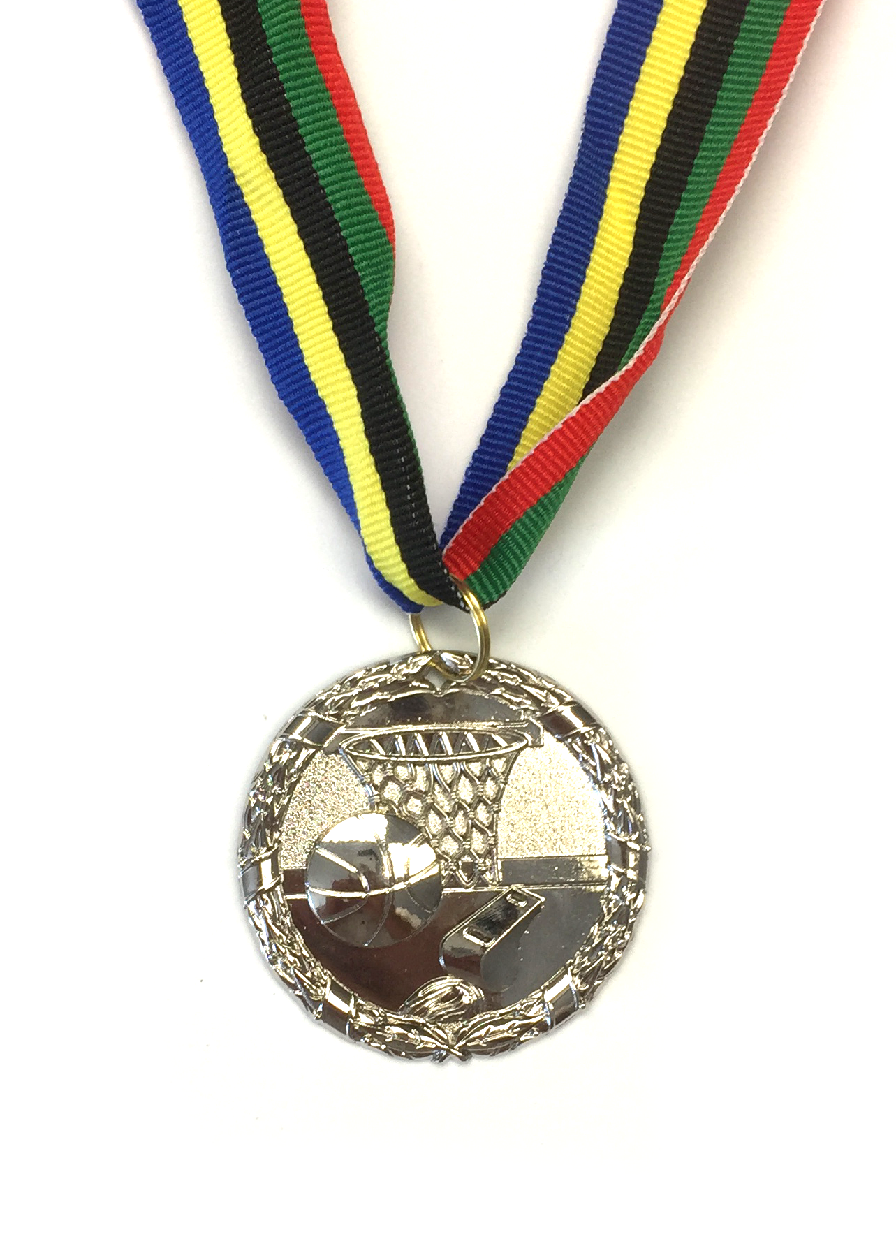 M29 Silver Netball Medal 5cm Diameter