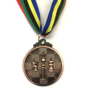 M32 Bronze Chess Medal 5cm Diameter