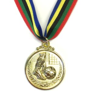 M11 Gold Soccer Medal