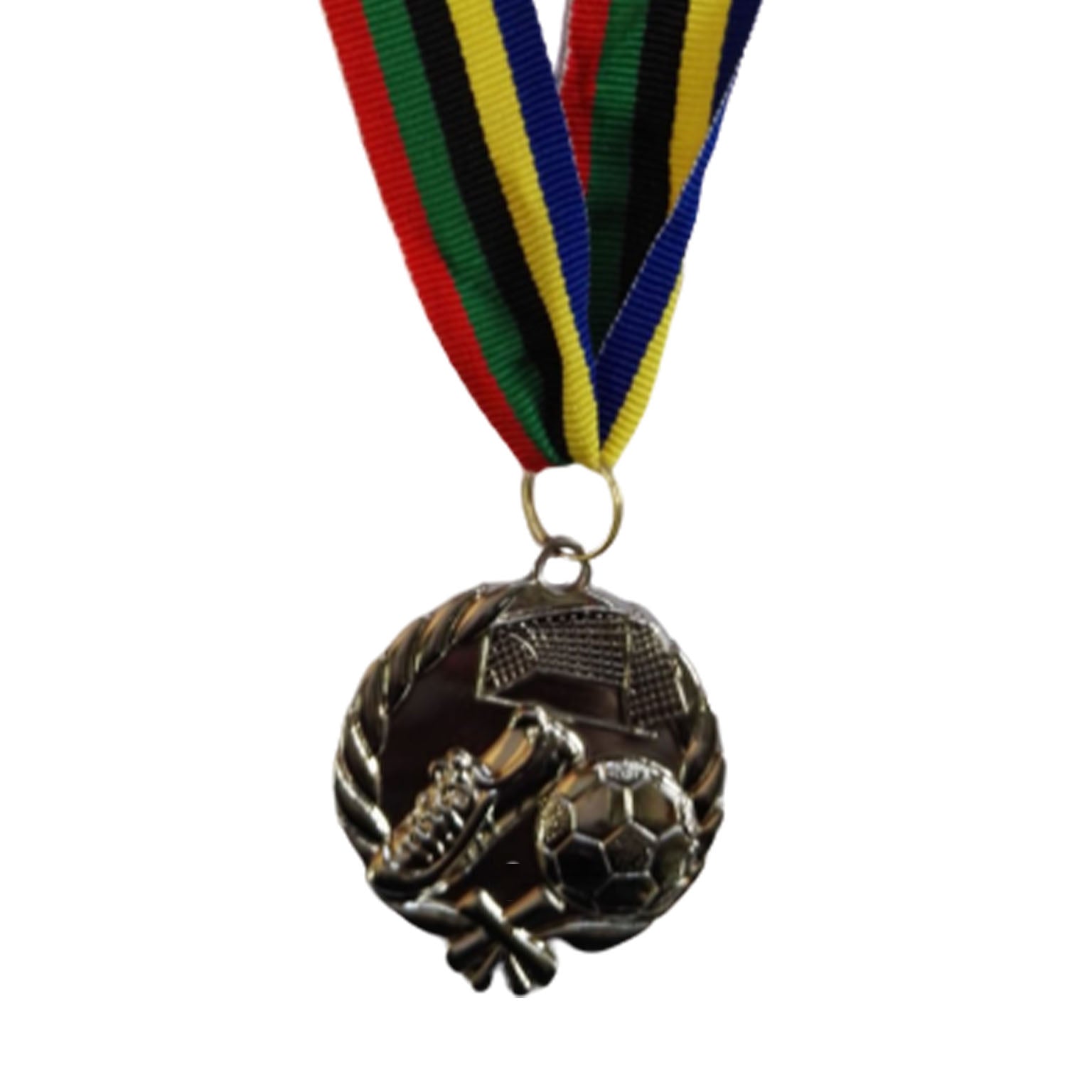 M45 SILVER SOCCER MEDAL