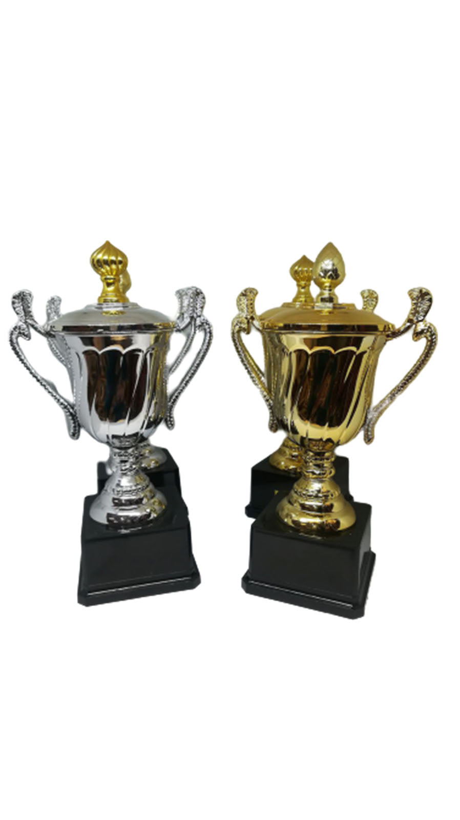 S01 - Plastic Cup Trophy With Black Base