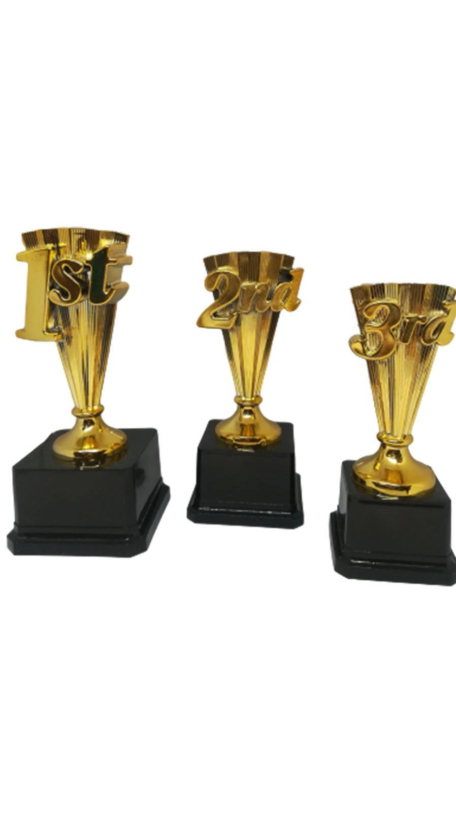 S19-1st, 2nd or 3rd Place Plastic Trophies