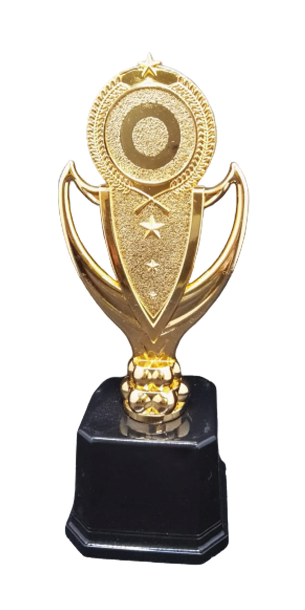 T244 BRONZE PLASTIC TROPHY