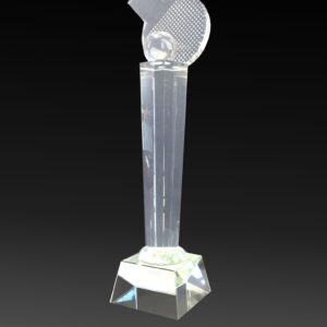 C56 Table Tennis Crystal Trophy