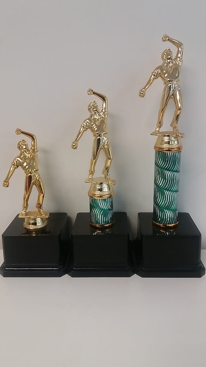 SET 3 - CRICKET BOWLER TROPHY (CR3A, CR3B & CR3C)