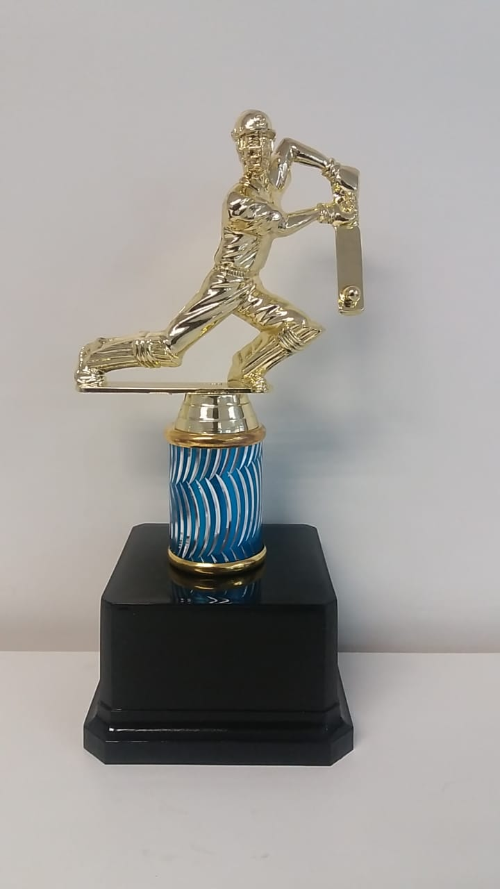 CR4B - CRICKET BATSMAN TROPHY