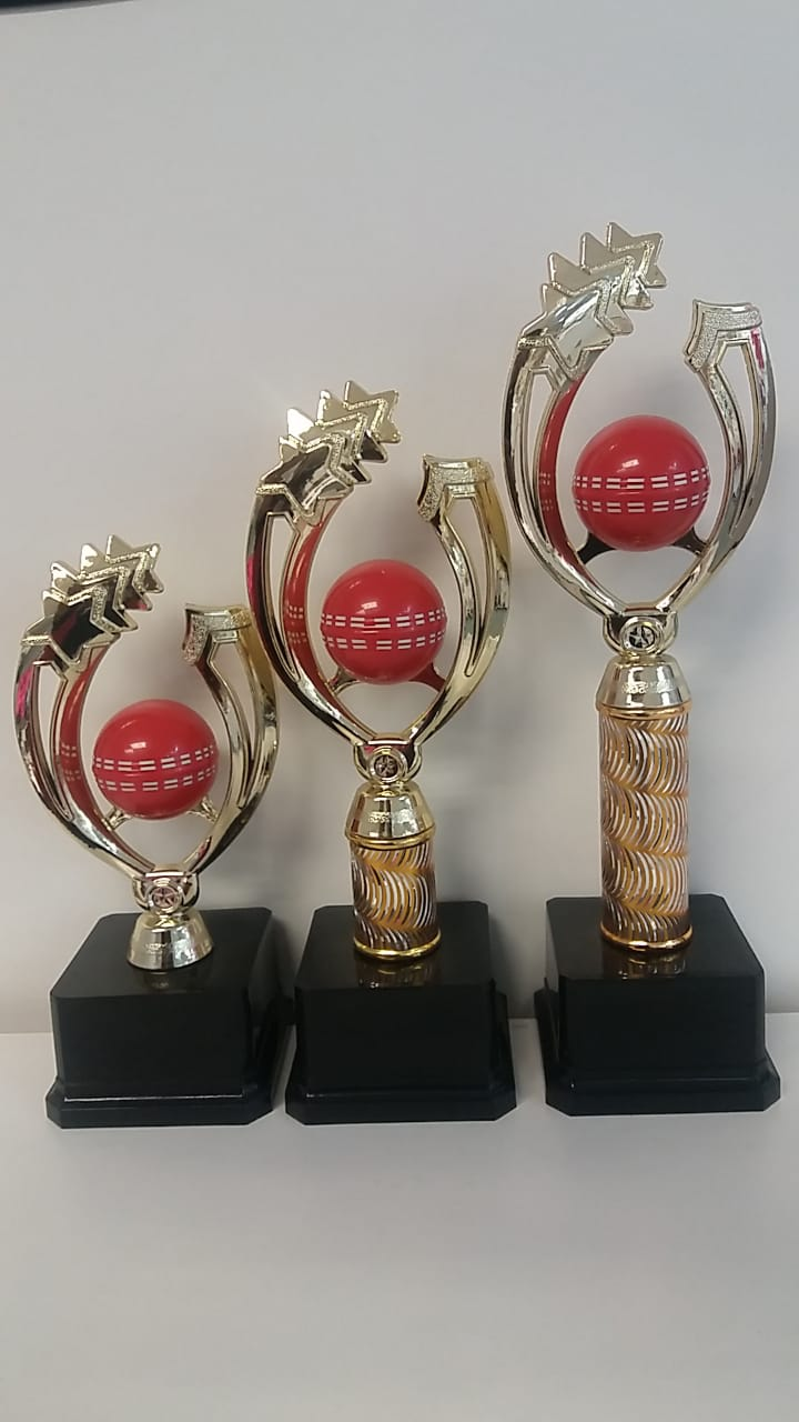 SET 5 - CRICKET BALL TROPHY (CR5A, CR5B & CR5C)