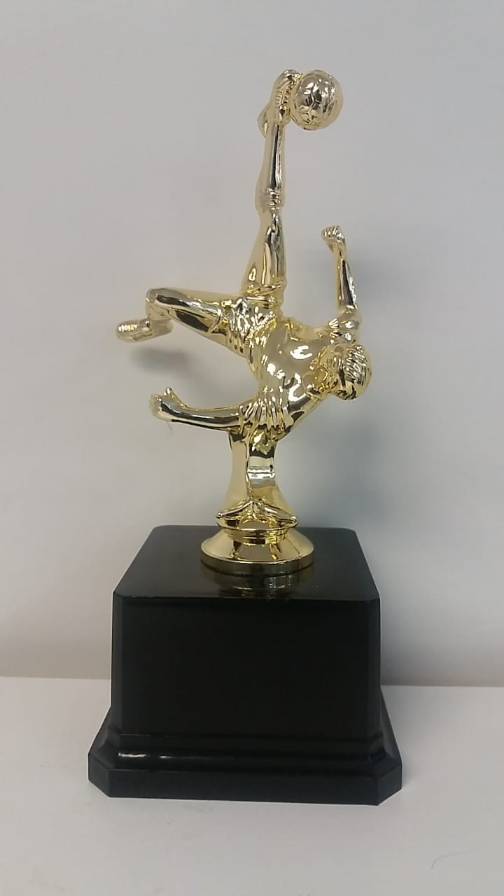 SC6A Soccer Bicycle Kick Trophy