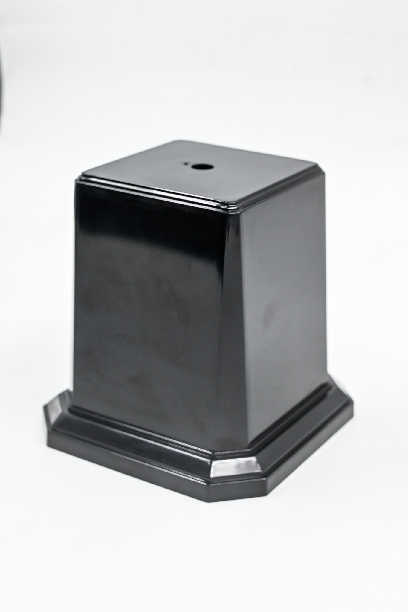 Black plastic trophy base