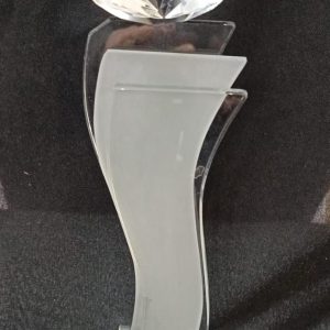 C215M Crystal Diamond Trophy (25cm)